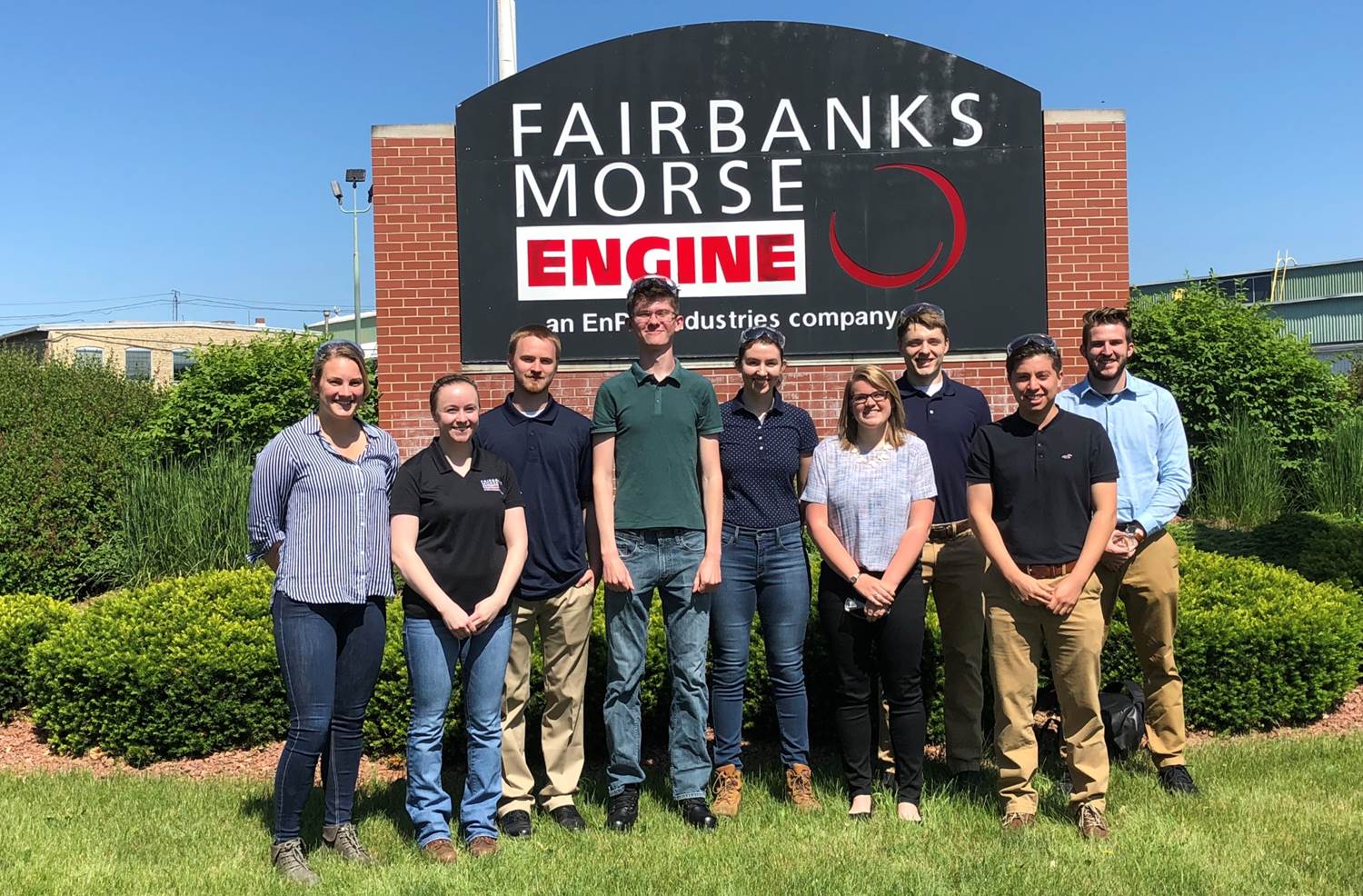 Fairbanks Morse Engine Internship June-August 2018